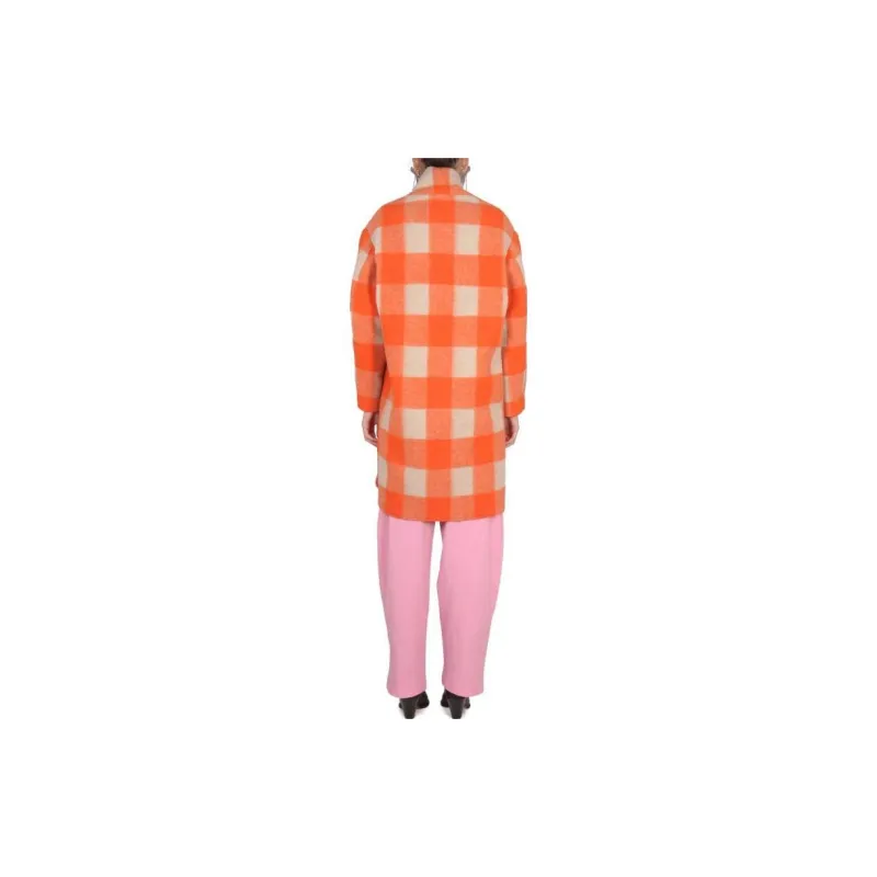 ISABEL MARANT Checked Gabriel Coat-3