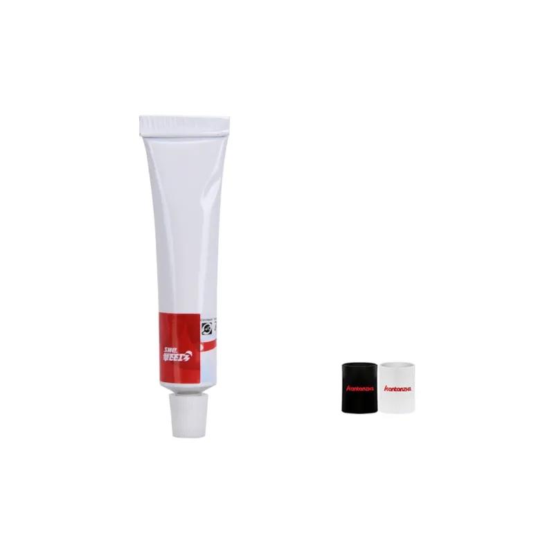 DHS Table Tennis Accessories Natural Rubber, Organic Solution Unisex White-0