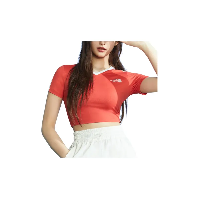 THE NORTH FACE T Shirt Women's Orange-2