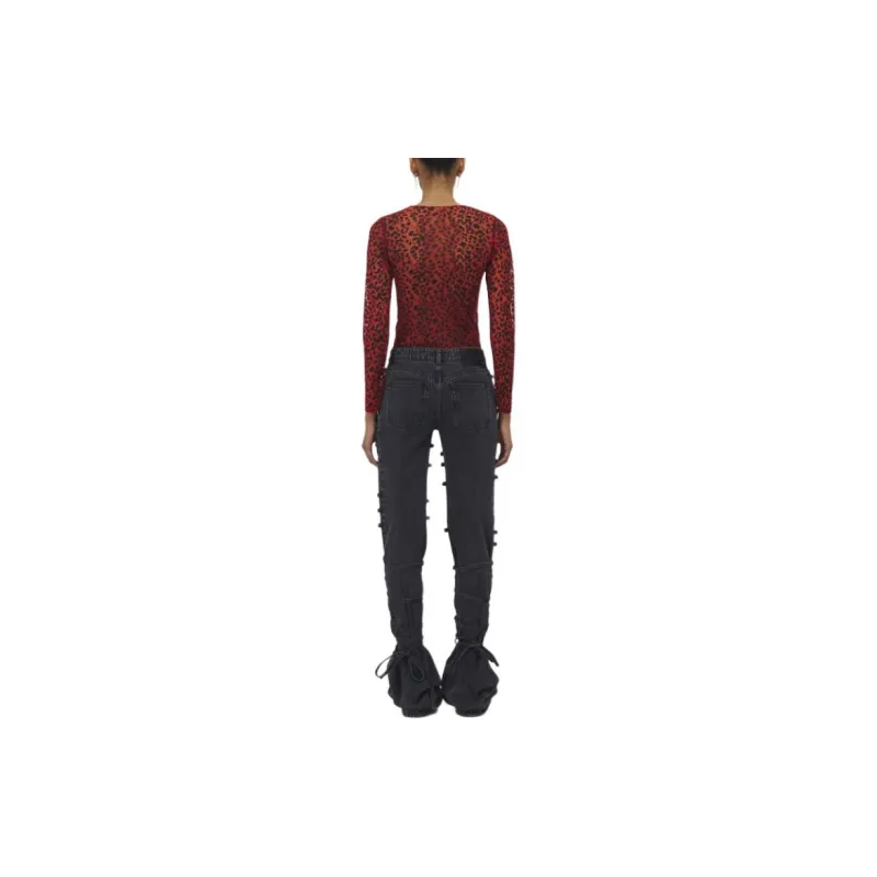 Alexander McQueen Tied Jeans-2