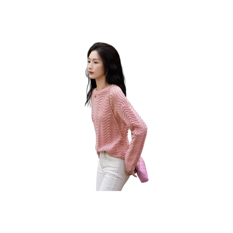 【dme】 Knitwear Women's Light Peach Pink-1