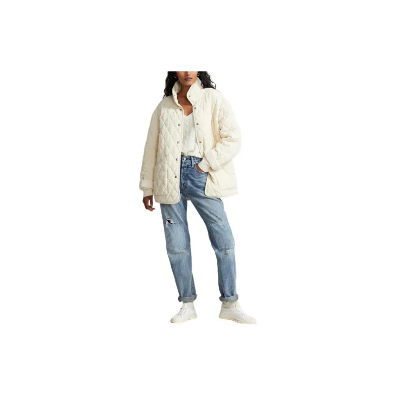 Polo Ralph Lauren SS24 Puffer Jacket Women's Beige-1