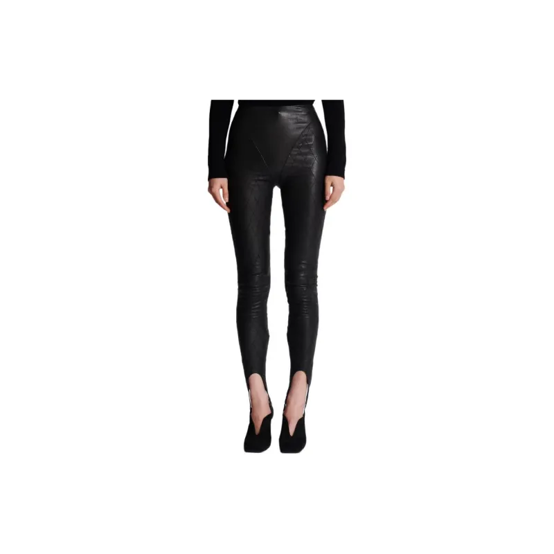 BALMAIN Leggings Women's Black-1