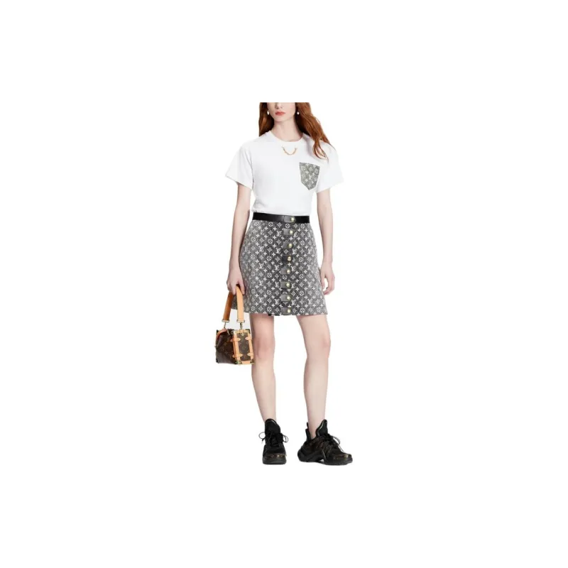 LOUIS VUITTON T Shirt Women's White-1