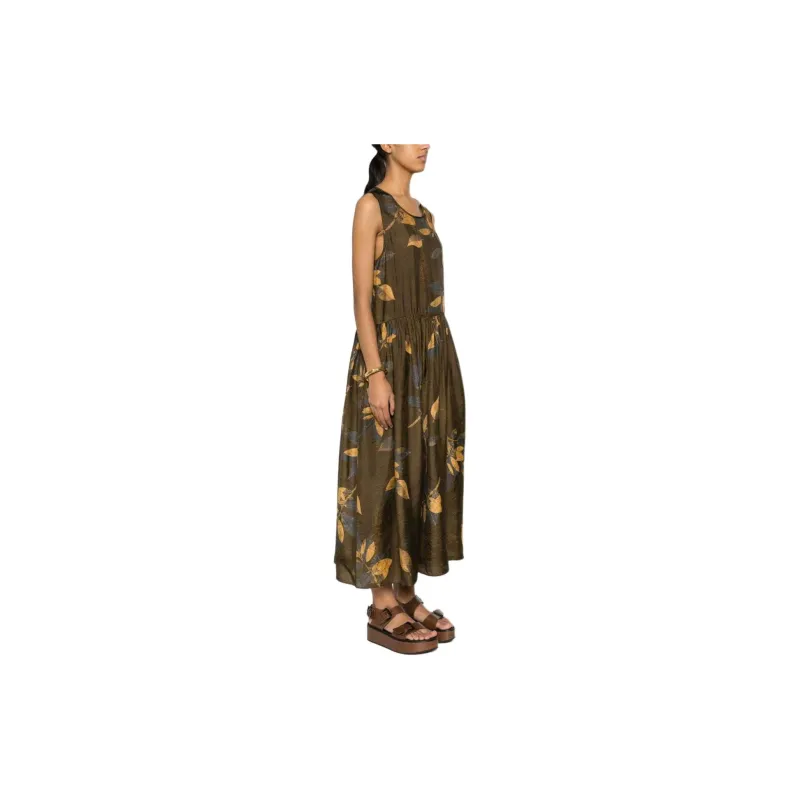 UMA WANG SS24 Sleeveless Dress Women's Umber-3