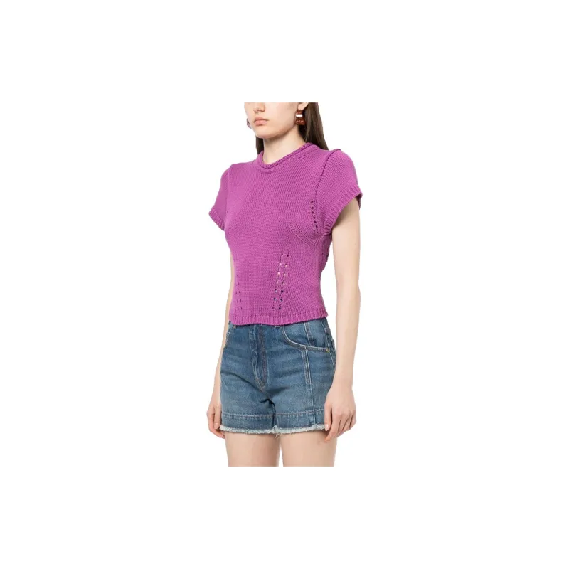Ulla Johnson Arden Knit Crop Top-3