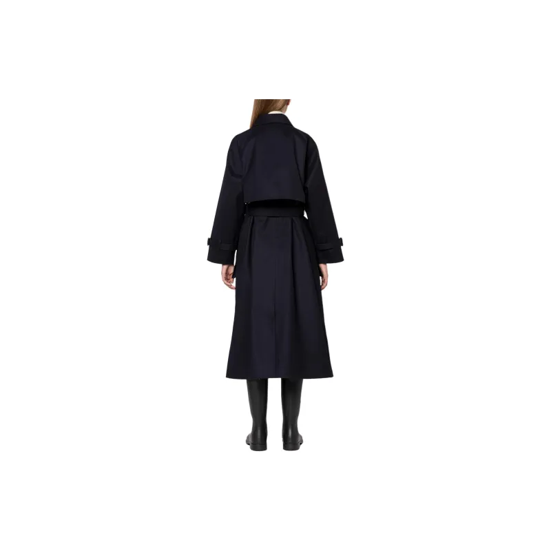 MACKINTOSH SS24 Trench Coat Women's Midnight Blue-2