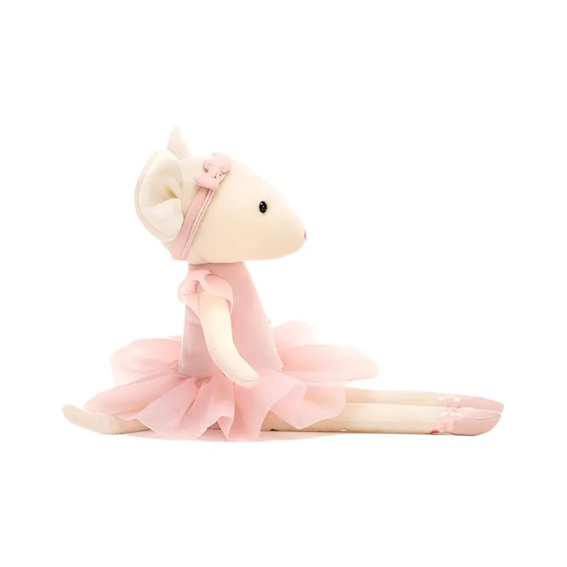 JELLYCAT Animal Rotating Ballet Dolls Plush Doll 27cm Height-1