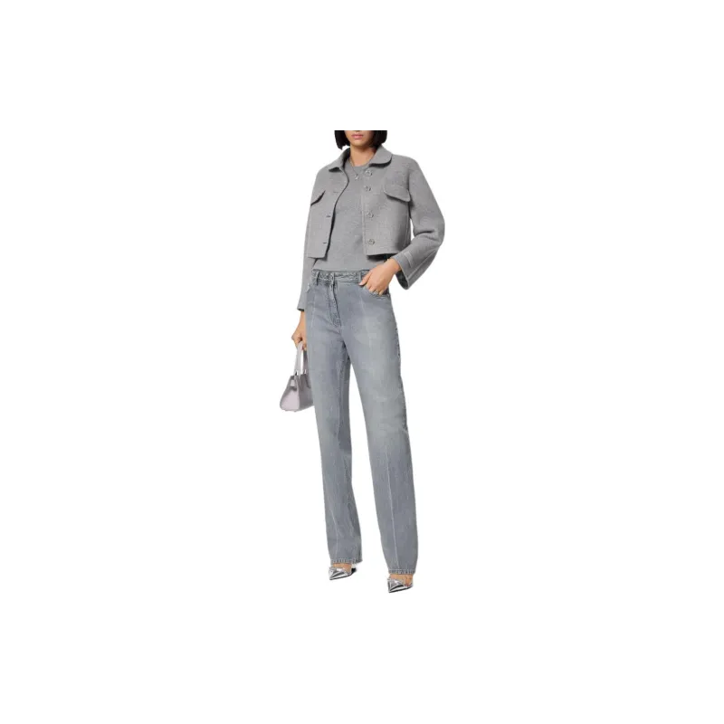 VERSACE Medusa '95 Logo Patch Boyfriend Jeans-1