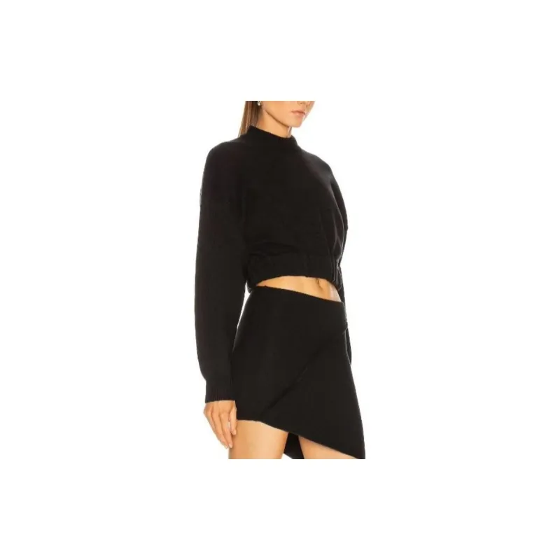 Alexander Wang Crop Tops Women's Black-3