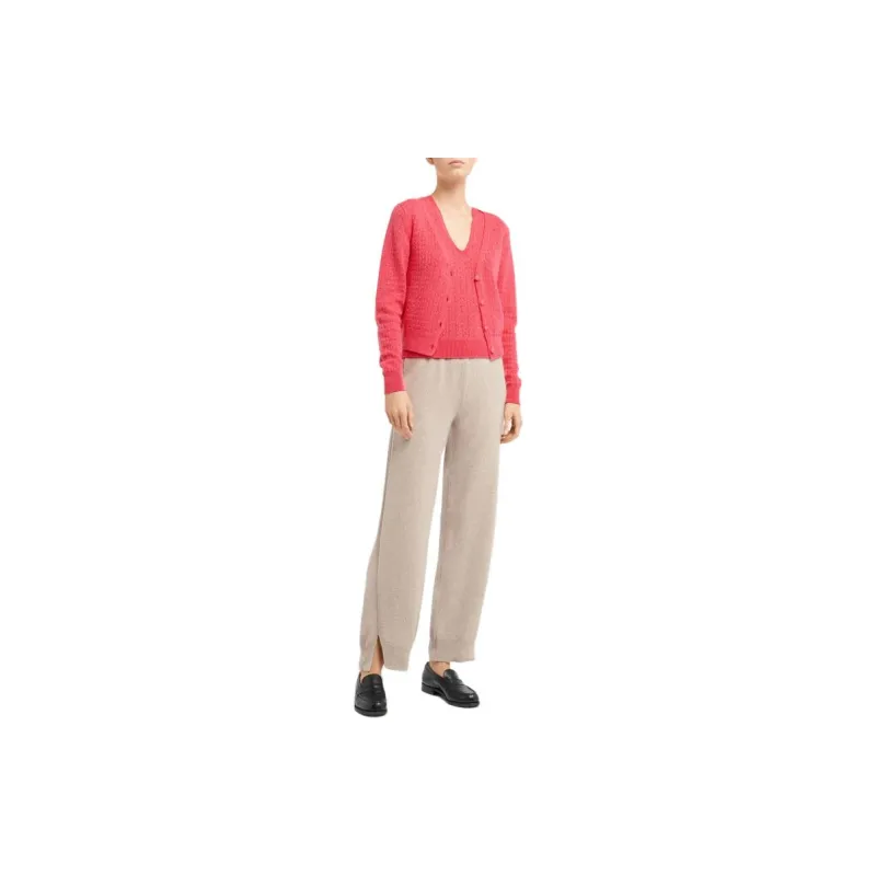 Barrie V neck Cashmere Cardigan-1