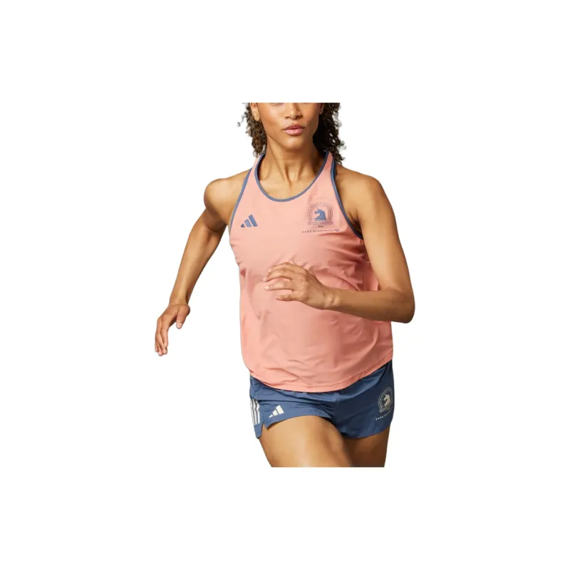Adidas Free Shipping With AdiClub Boston Marathon® 2024 Own The Run Tank Top-2