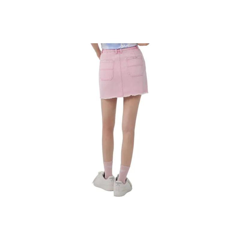 Boy London Denim Short Skirts Women's Pink-2