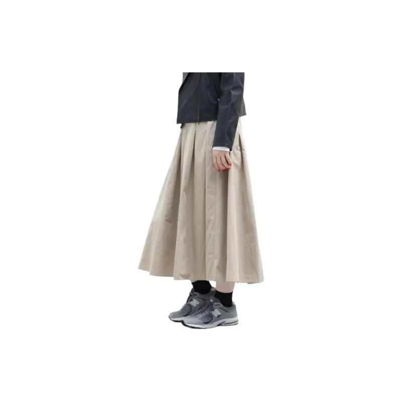 Beams Casual Long Skirt Women's-4