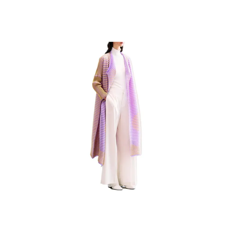 ISSEY MIYAKE Coats Women's Purple-2
