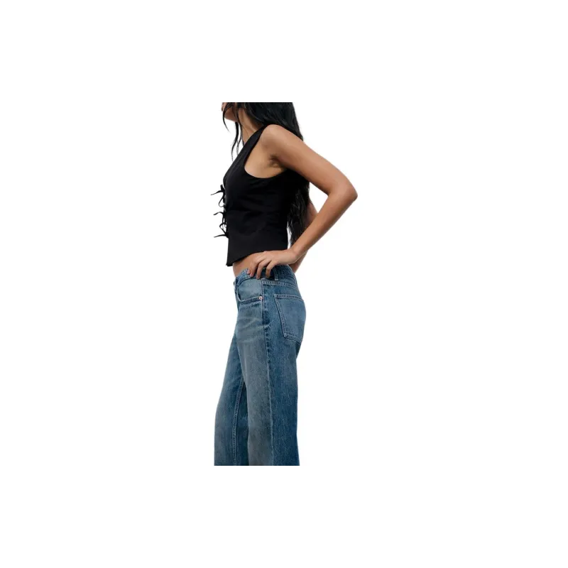 ZARA Trf Tank Top Women's Black-4