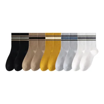 Lan Miao Mid Calf Socks Men's 10 Pack