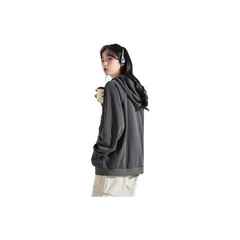 Tonlion Jackets Coats Women's Dark Gray-3