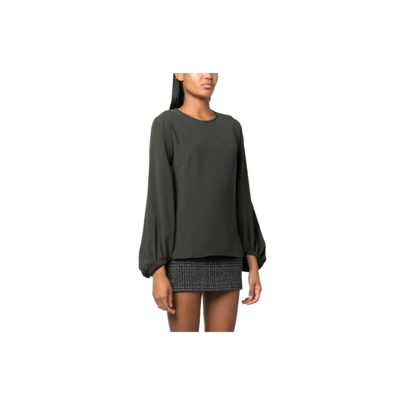 PAROSH T Shirt Women's Dark Green-2