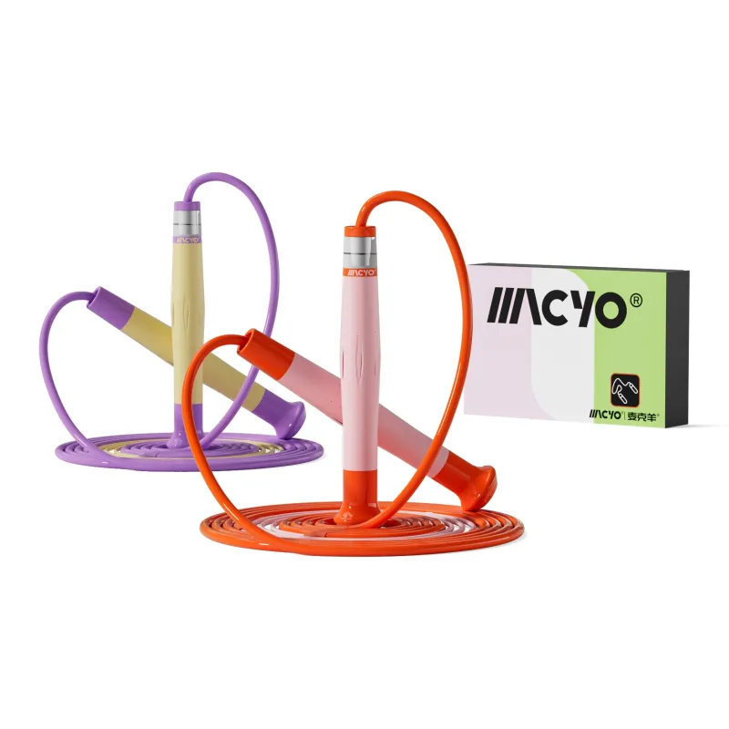 MACYO Fitness Training Non Countable Jump Ropes Students PVC Rubberized Cord PP+Silicone Controller-13