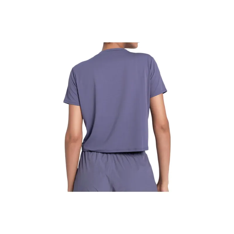 Reebok T Shirt Women's Gray Purple-2