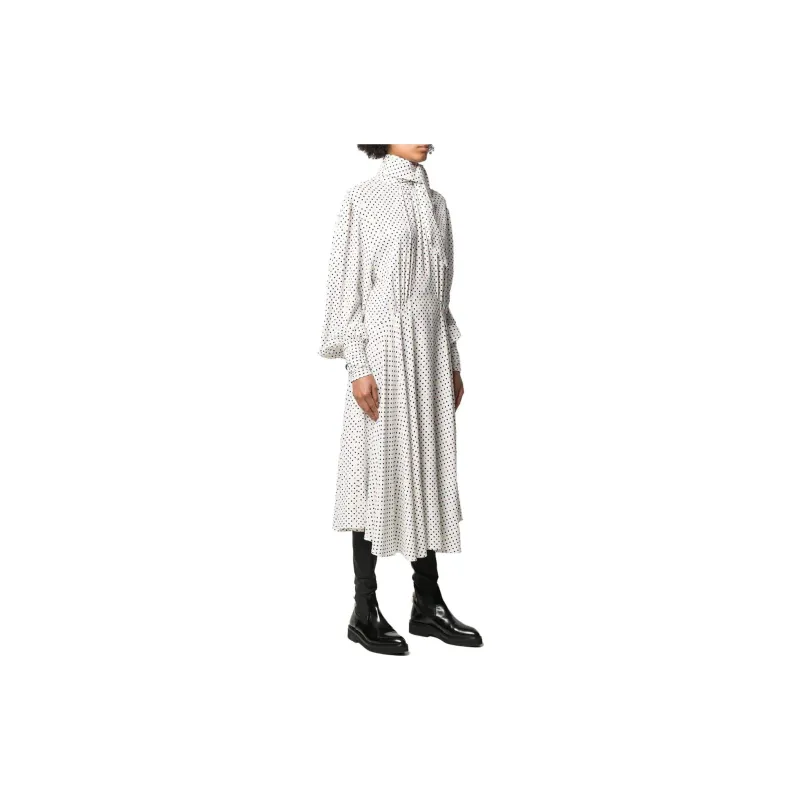 Christopher Kane Long-Sleeved Dresses Women's White-3