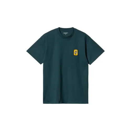 Carhartt WIP T-Shirts Men Duck Blue