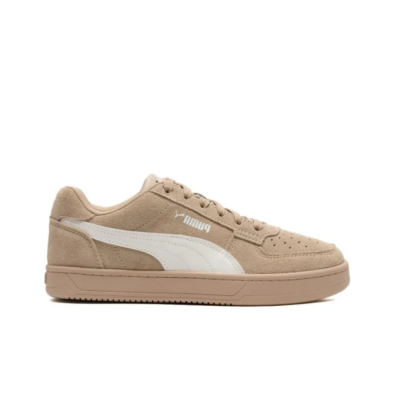 PUMA Caven 2.0 Anti Slip Wear Resistant Low Top Skateboard Shoes Unisex Light Brown-1