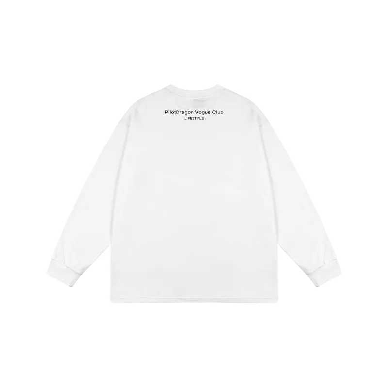 PILOTDRAGON P&D 24FW Long Sleeved Sweatshirt Unisex-7