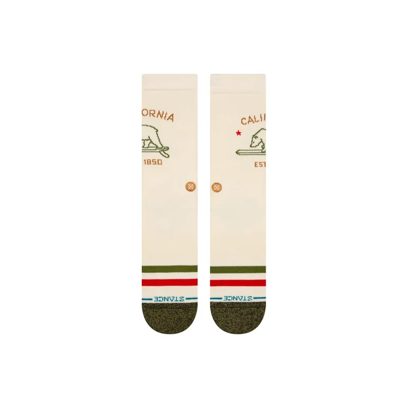 Stance Knee High Socks Unisex 1 Pack Ecru-2