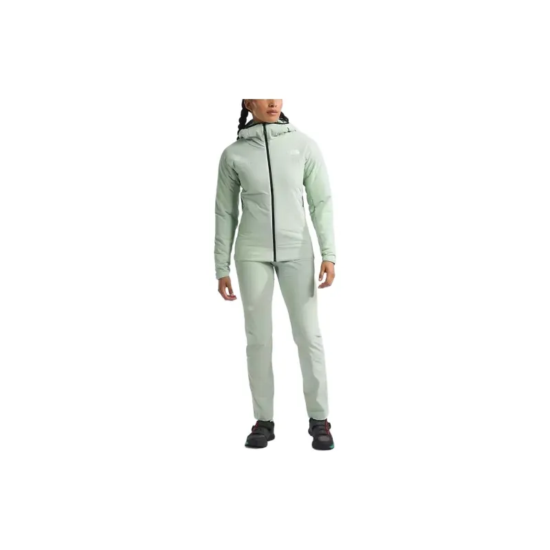 THE NORTH FACE Women's’s Summit Series Casaval Hybrid Hoodie Puffer Jacket Women's Hazy Sage-1