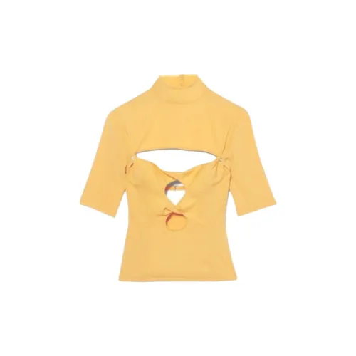 Jacquemus T-Shirts Women's Yellow