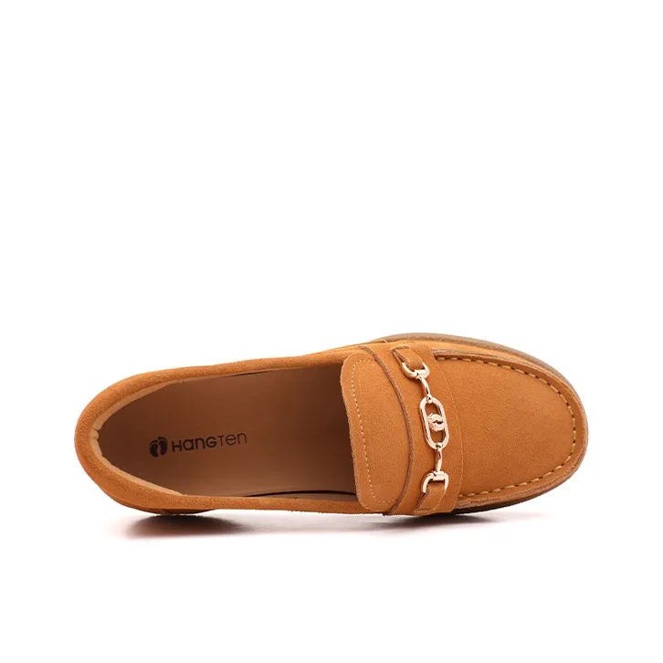 HANG TEN Loafers Women's Yellow Brown/Sand-2