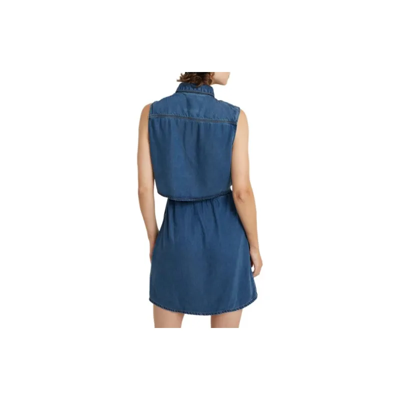 G-STAR RAW Sleeveless Dress Women's Medium Blue-2