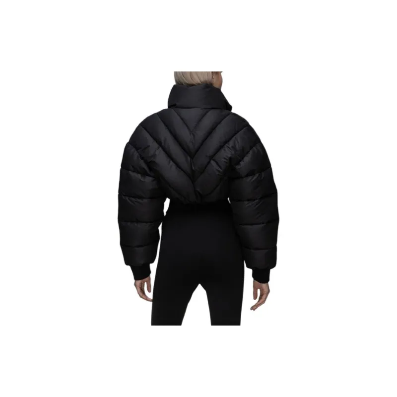 Mugler Cropped Puffer Jacket-2