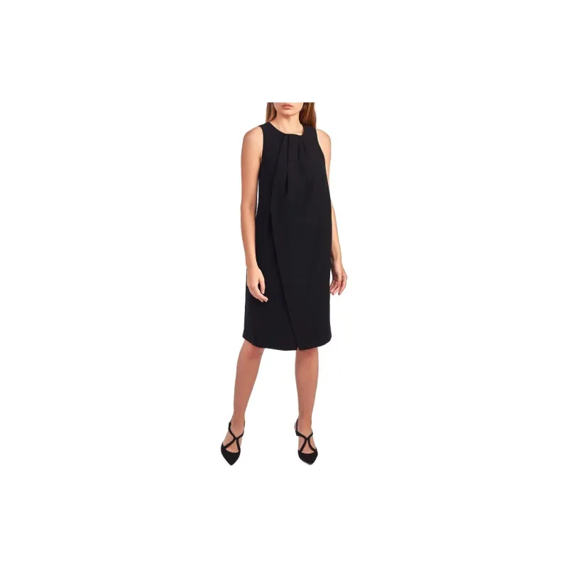 EMPORIO ARMANI Sleeveless Dresses Women's Black-1