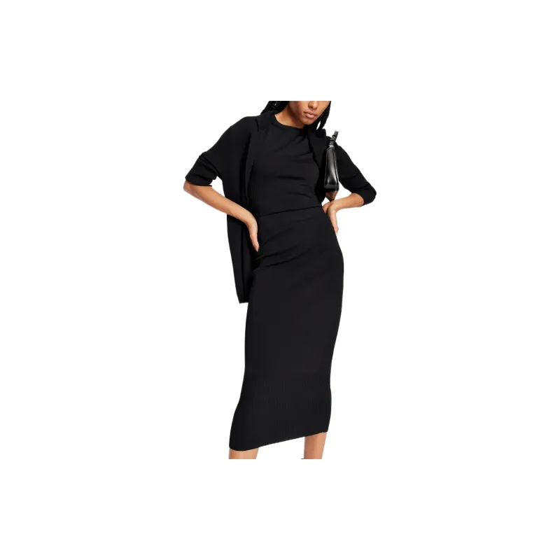ARMANI EXCHANGE Casual Long Skirts Women's Black-1