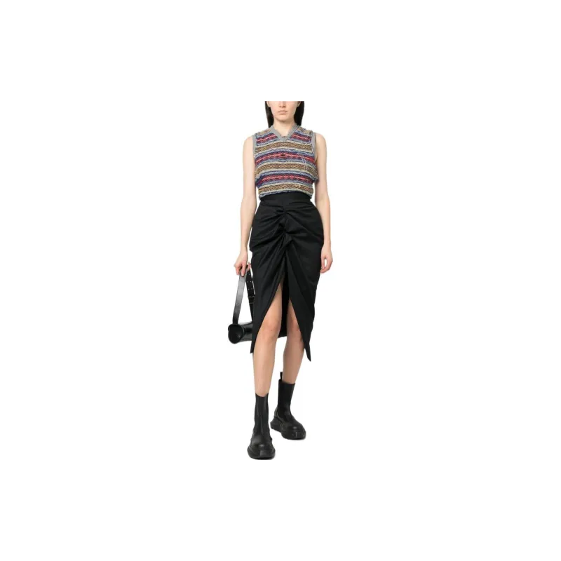 Vivienne Westwood Casual Long Skirts Women's Black-1