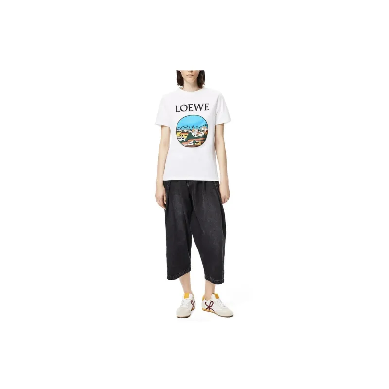 LOEWE T Shirts Women's White-1