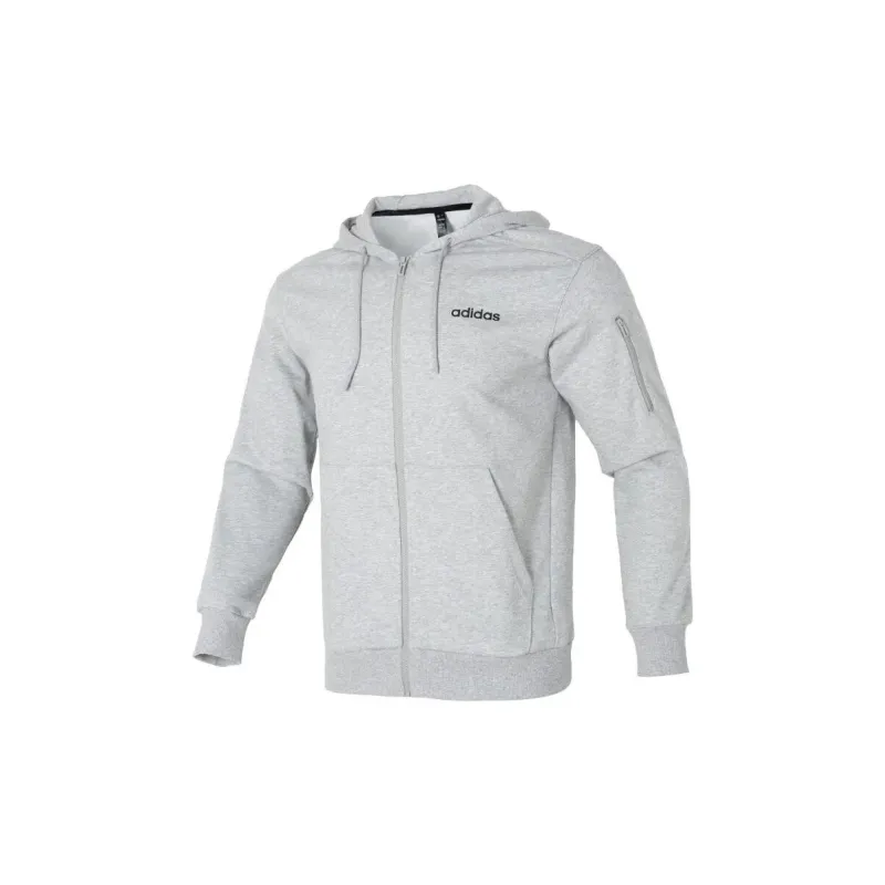 Adidas Sweatshirts Unisex Gray+Shopping Bag-3