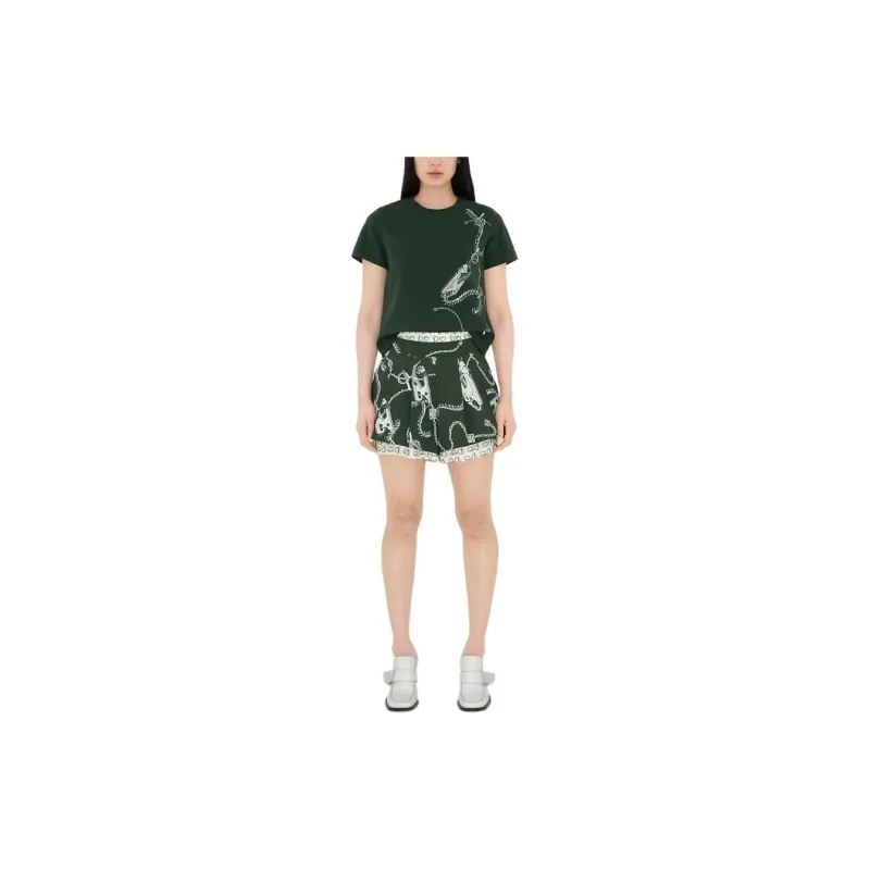 Burberry T Shirt Women's Fir Green-2