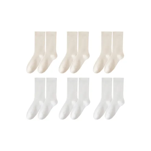 Lanza Mid Calf Socks Women's 6 Pack