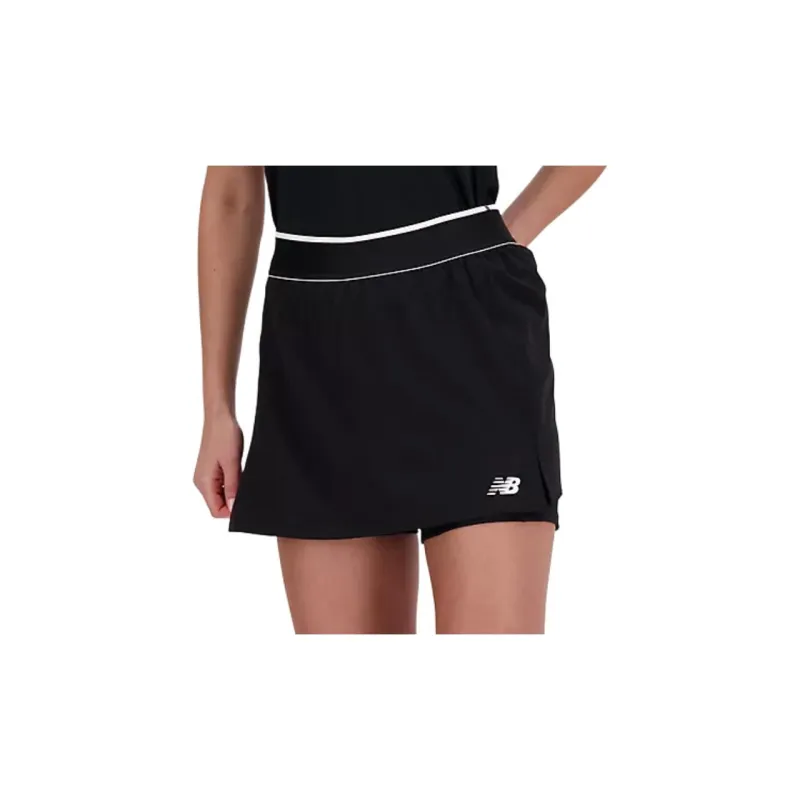 New Balance Tournament Skort Casual Short Skirts Women's Black-4