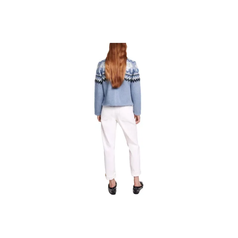 Maje Sweater Women's Light Blue-2