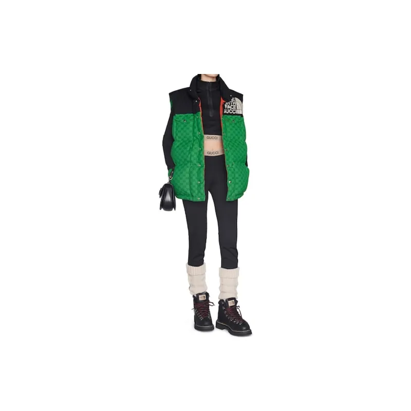 GUCCI X The North Face Cropped Top Black-4