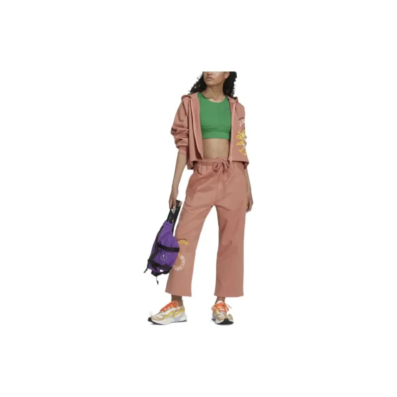 Stella Mccartney X Adidas Knitted Sweatpants Women's Pink-1