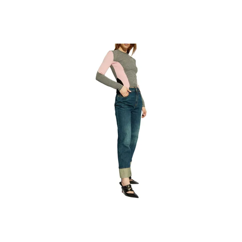 Alexander McQueen Panelled Asymmetric Jumper-3