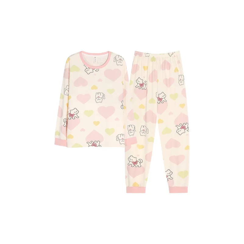MADALLO Pajama Set Women's Ecru-0