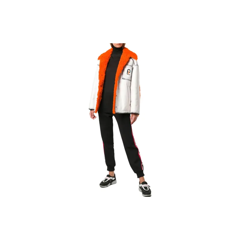 PRADA SS23 Leather Jacket Women's White-1