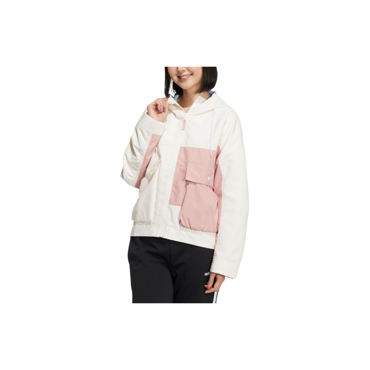 adidas neo Jacket Women s Pink Purple S